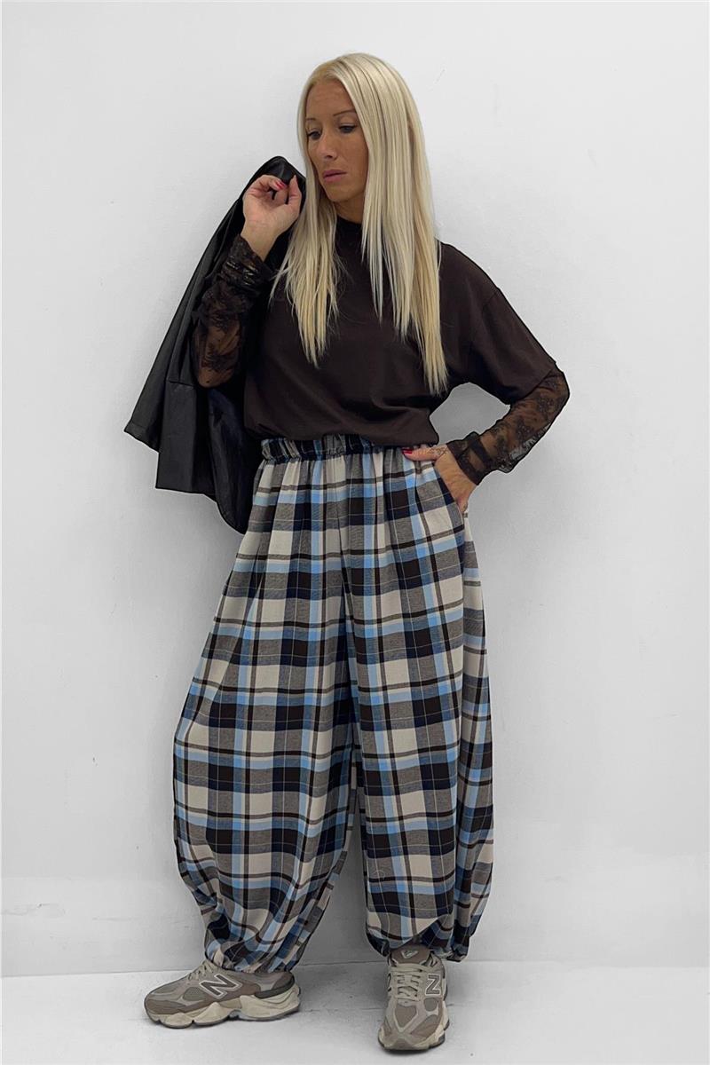 pantalone con polsino trend